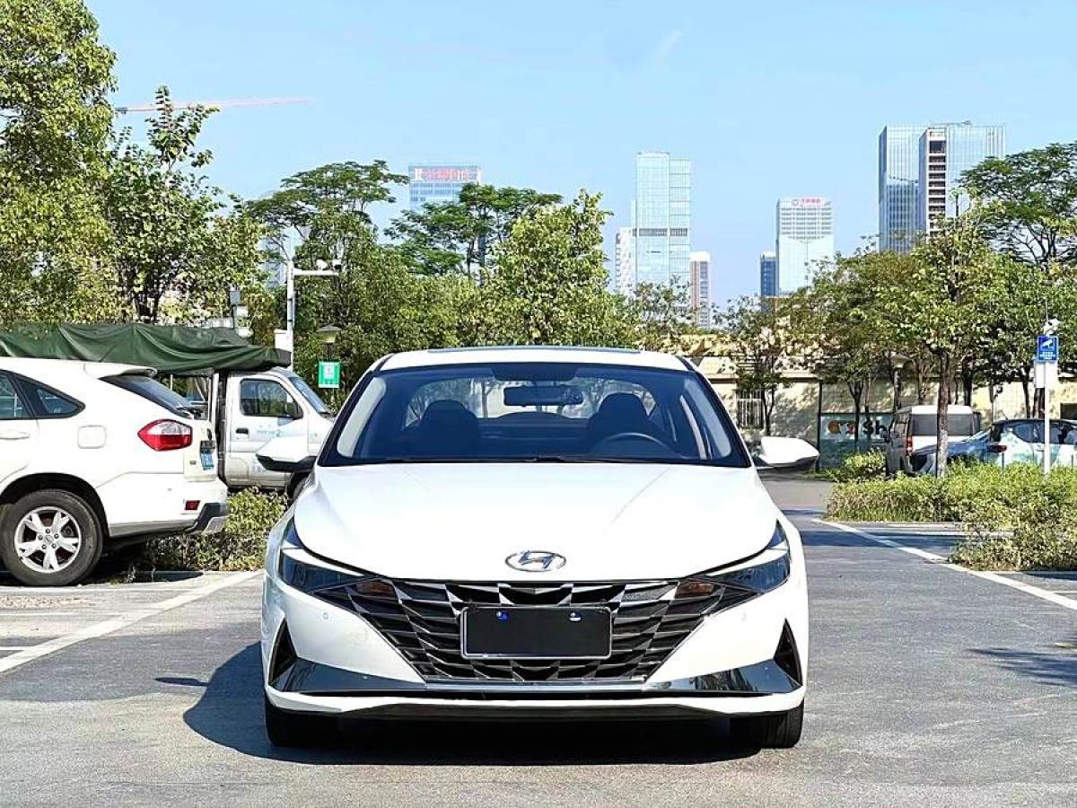 2022年5月現(xiàn)代 伊蘭特  2022款 1.5L CVT GLX精英版