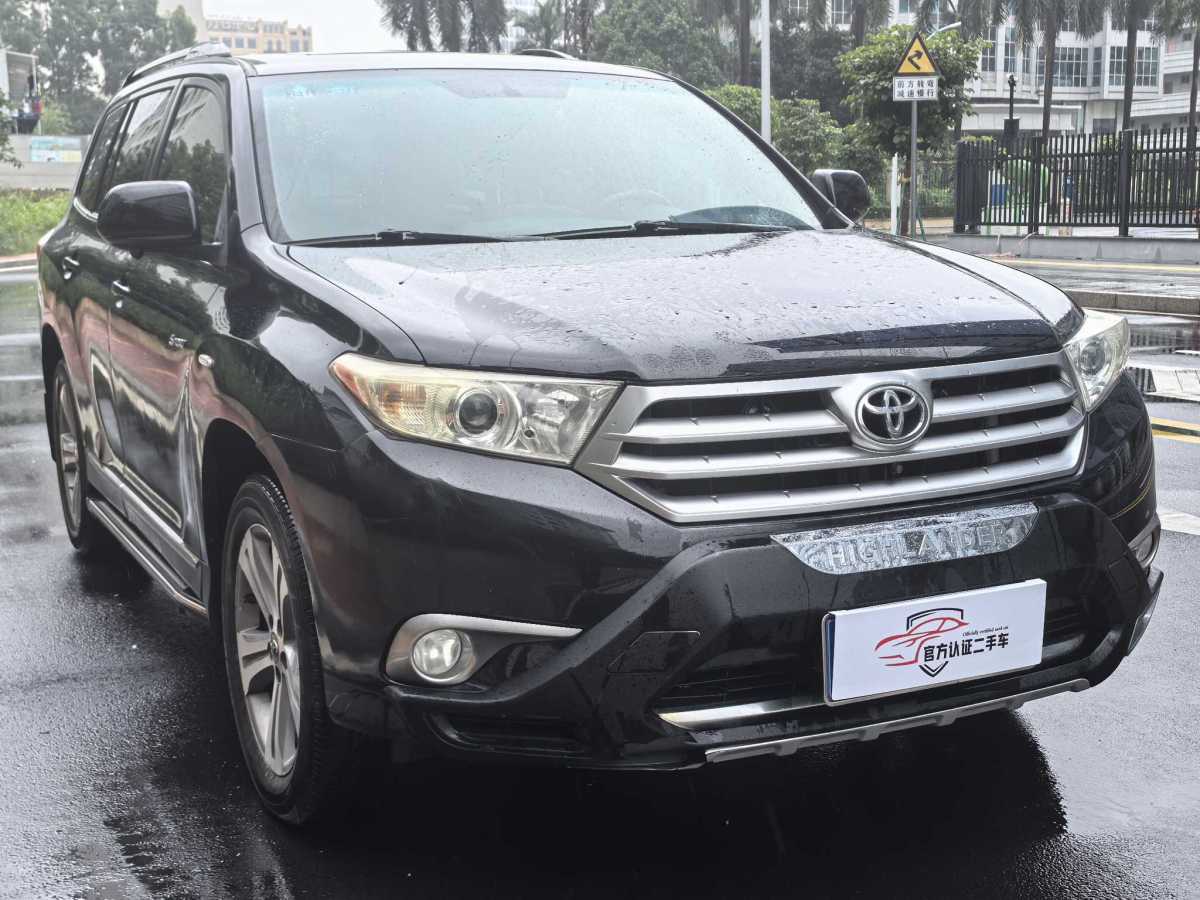 豐田 漢蘭達(dá)  2012款 2.7L 兩驅(qū)7座豪華版圖片