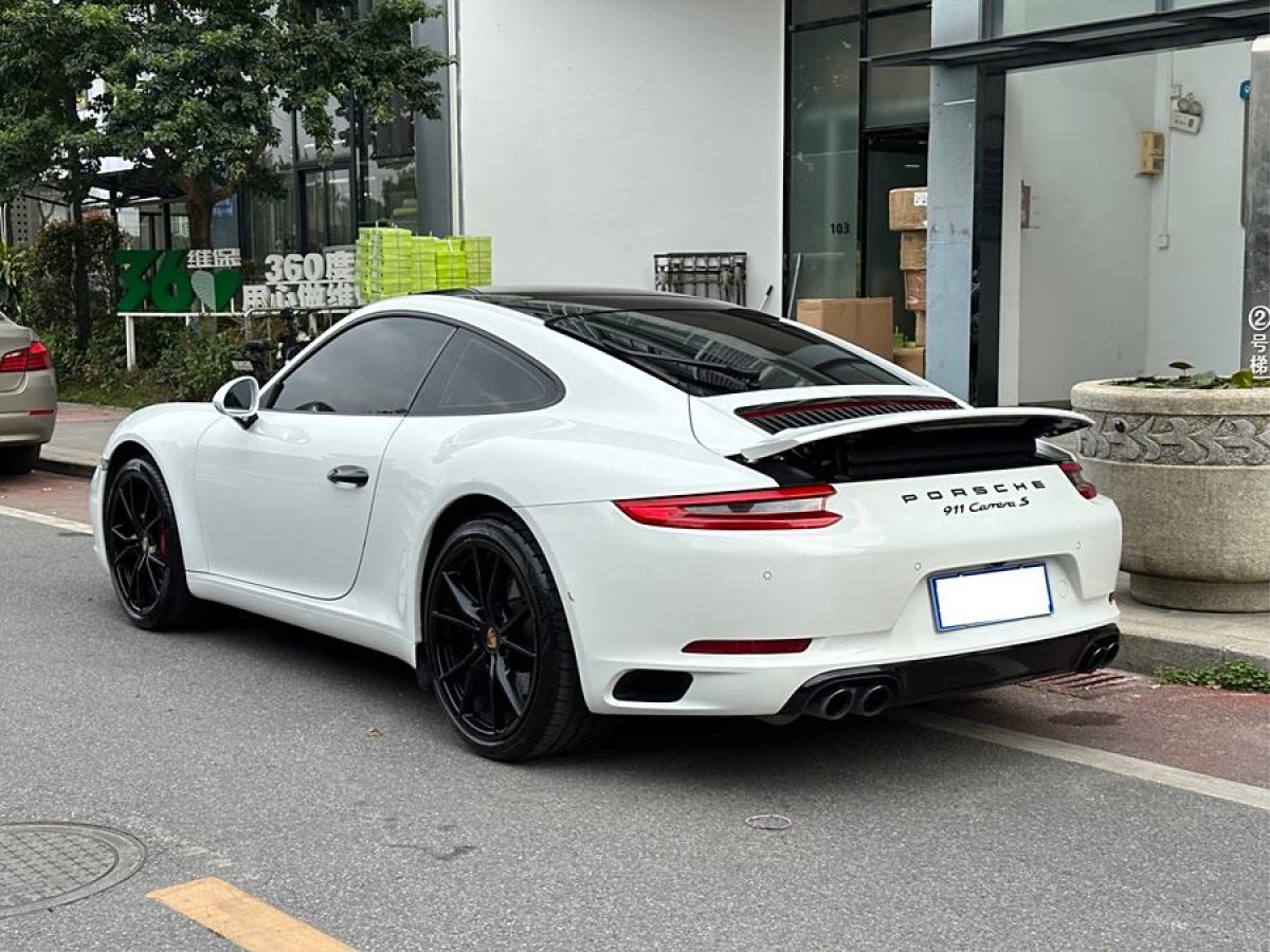 2019年3月保時(shí)捷 911  2016款 Carrera 3.0T