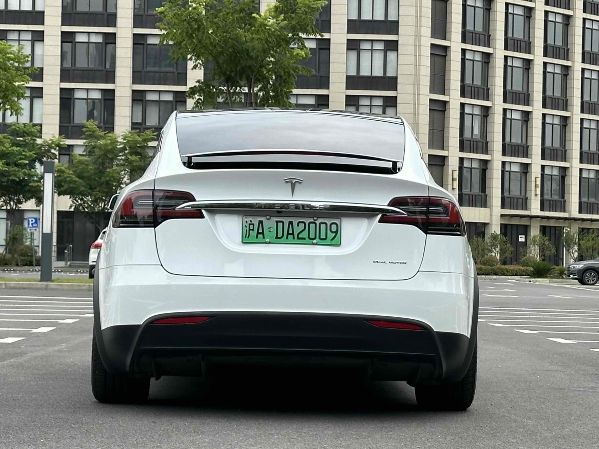 2021年1月特斯拉 Model X  2020款 長續(xù)航升級(jí)版