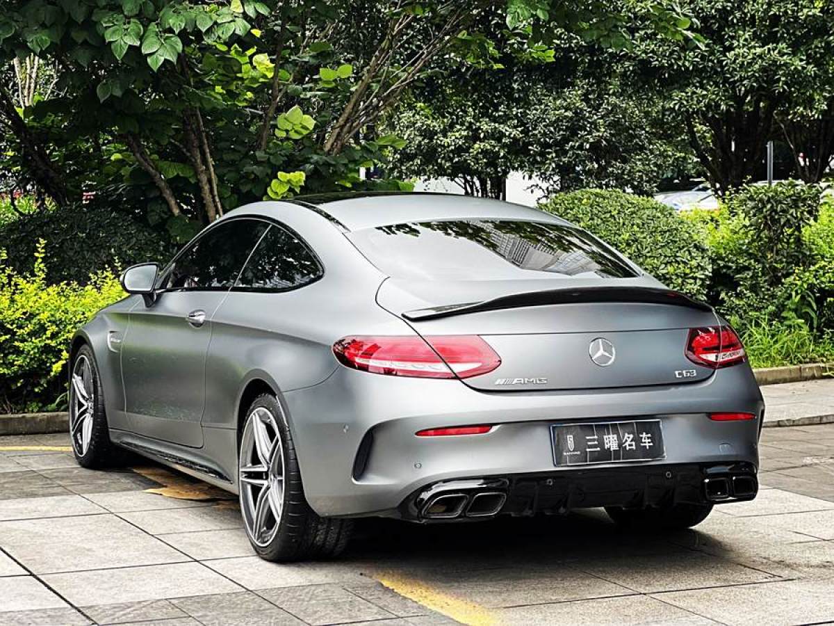 奔馳 奔馳C級AMG  2019款 AMG C 63 轎跑車圖片