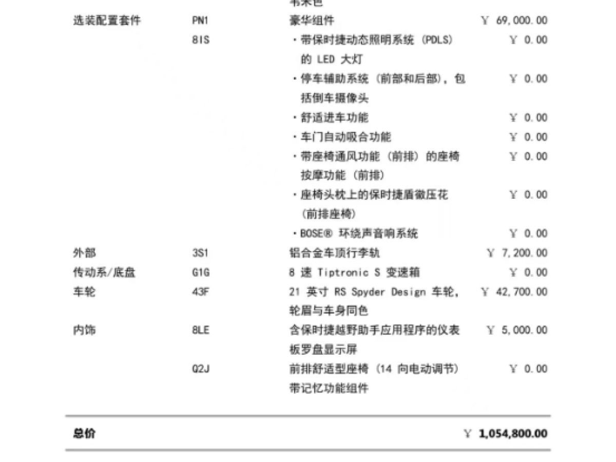 保時捷 Cayenne  2019款 Cayenne 3.0T圖片