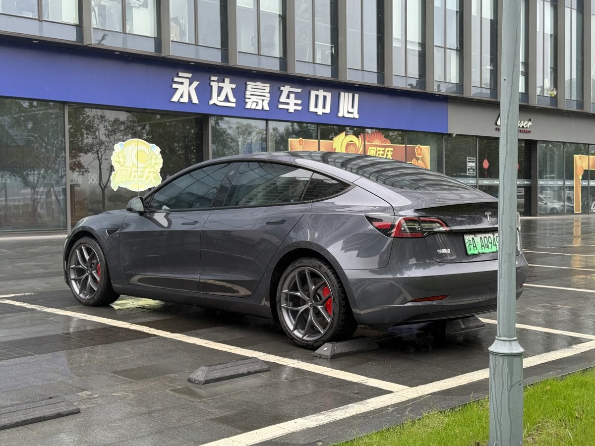 2022年12月特斯拉 Model 3  2019款 Performance高性能全輪驅(qū)動(dòng)版