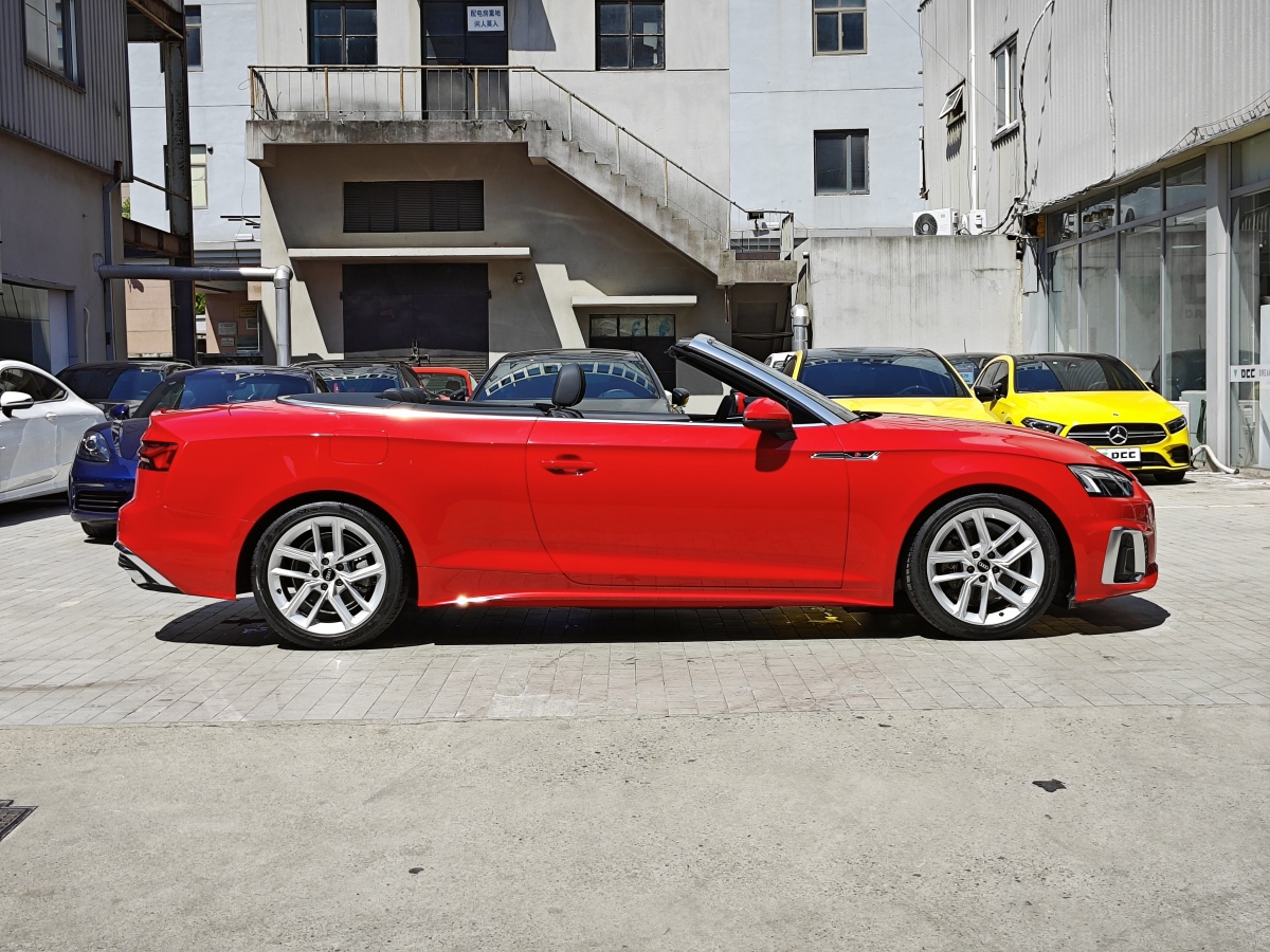 奧迪 奧迪A5  2024款 Cabriolet 40 TFSI 時(shí)尚動(dòng)感型圖片