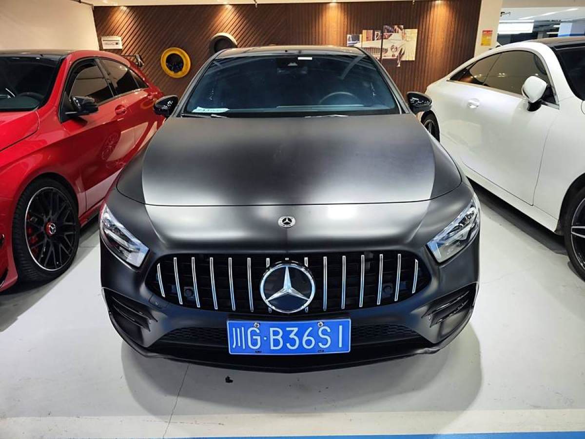 奔馳 奔馳A級AMG  2024款 改款 AMG A 35 4MATIC圖片