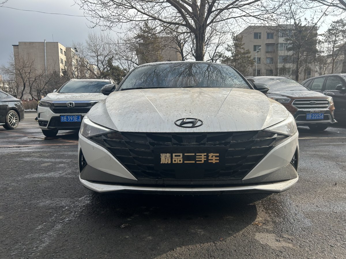 現(xiàn)代 伊蘭特  2022款 1.5L CVT LUX尊貴版圖片