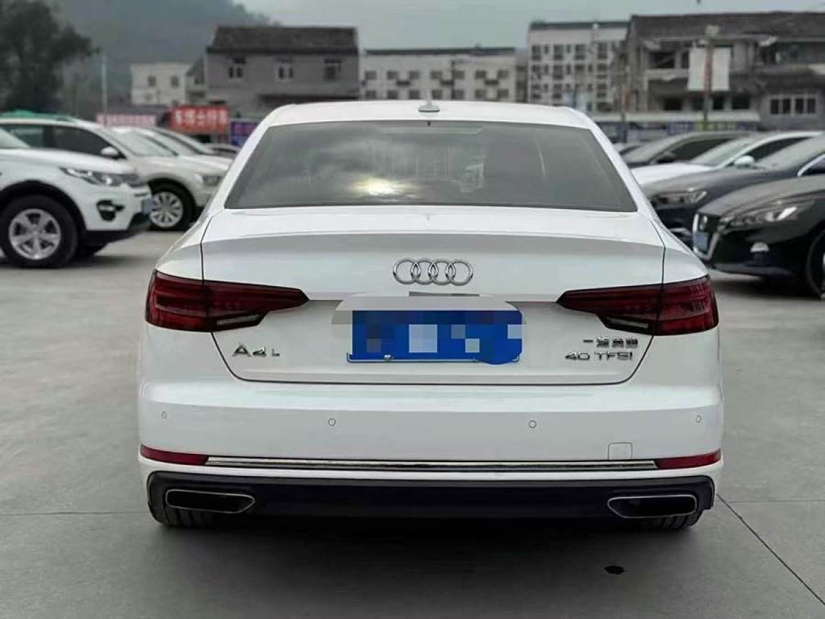 2019年4月奧迪 奧迪A4L  2019款 40 TFSI 進取型 國V