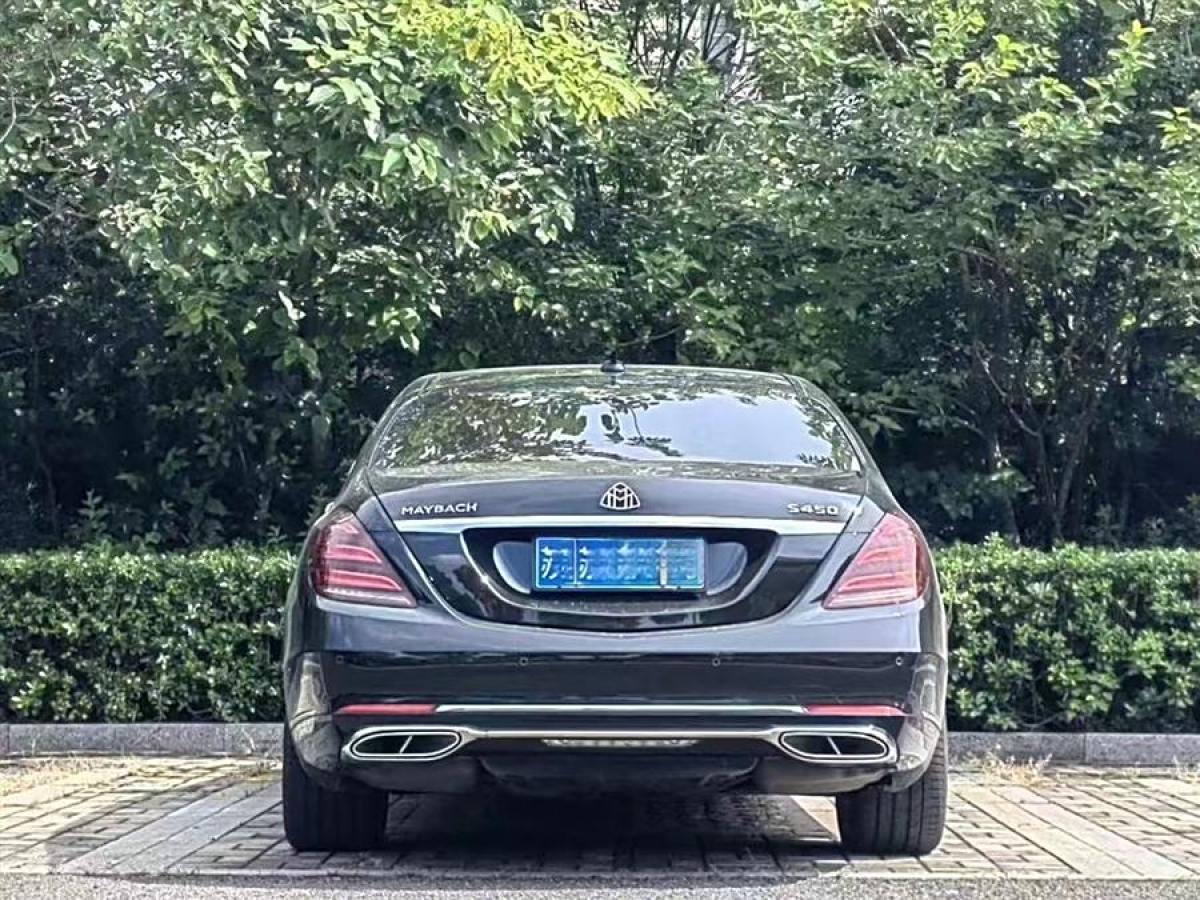 2018年7月奔馳 邁巴赫S級  2019款  改款 S 450 4MATIC