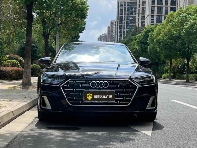 2024年1月 奧迪 奧迪A7L 45TFSI quattro S-line 見遠型 流晶套裝圖片