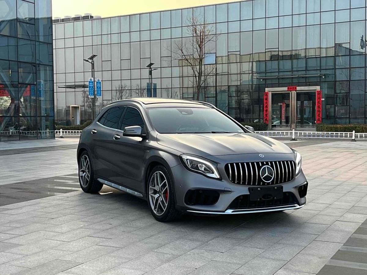 奔馳 奔馳GLA AMG  2017款 改款 AMG GLA 45 4MATIC圖片