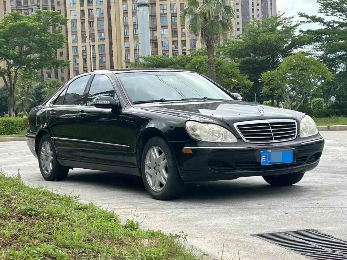 2005年9月奔馳 奔馳S級  2003款 S350 3.7L 標(biāo)準(zhǔn)型