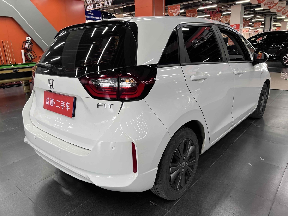 2022年8月本田 飛度  2022款 1.5L CVT潮享天窗版