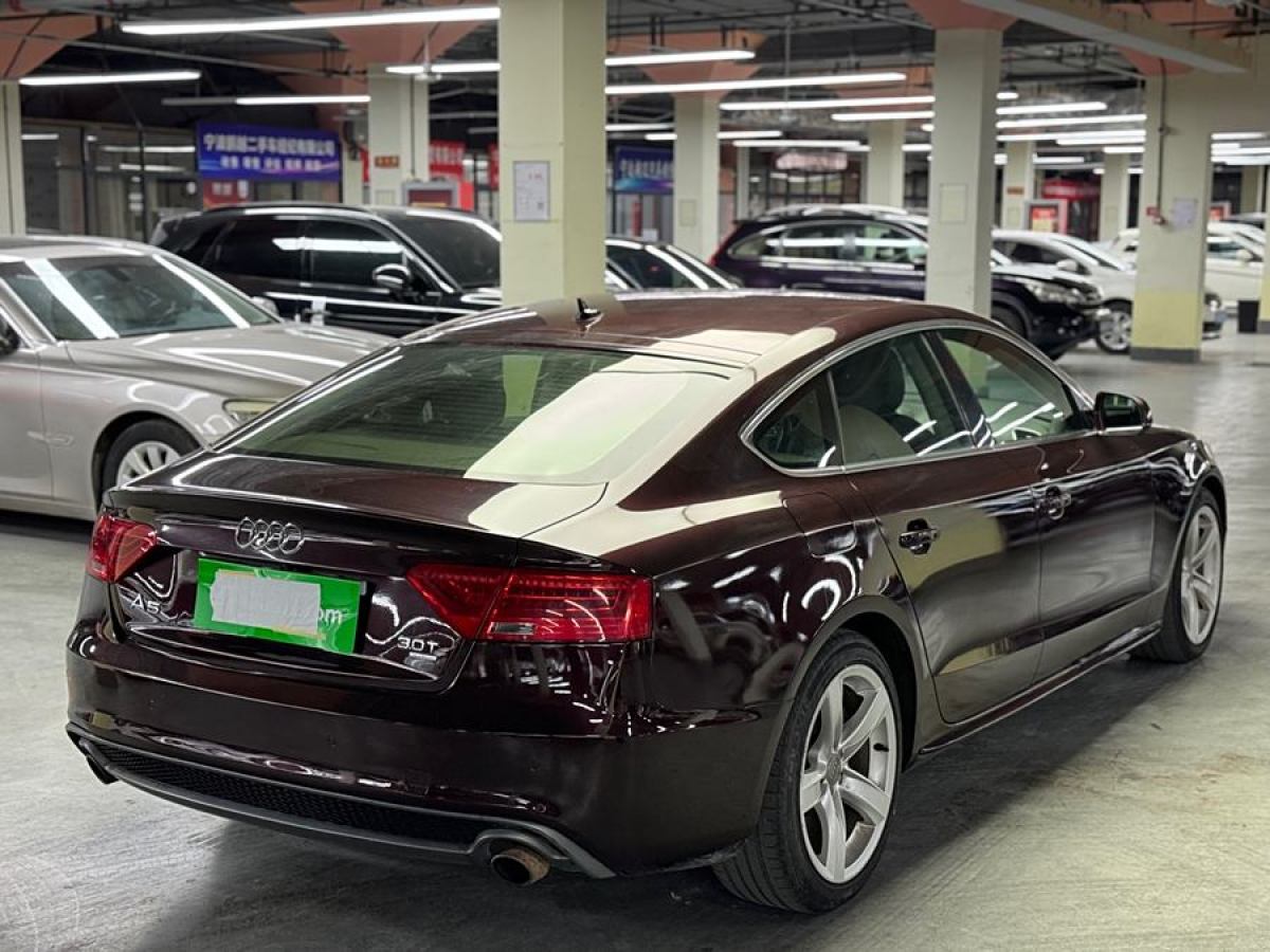 奧迪 奧迪A5  2012款 3.0TFSI Sportback quattro圖片