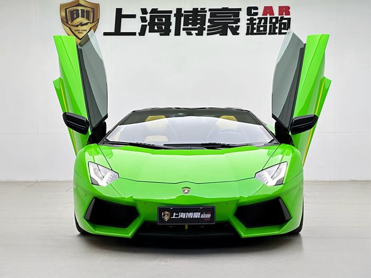 2016年8月蘭博基尼 Aventador  2013款 LP 700-4 Roadster