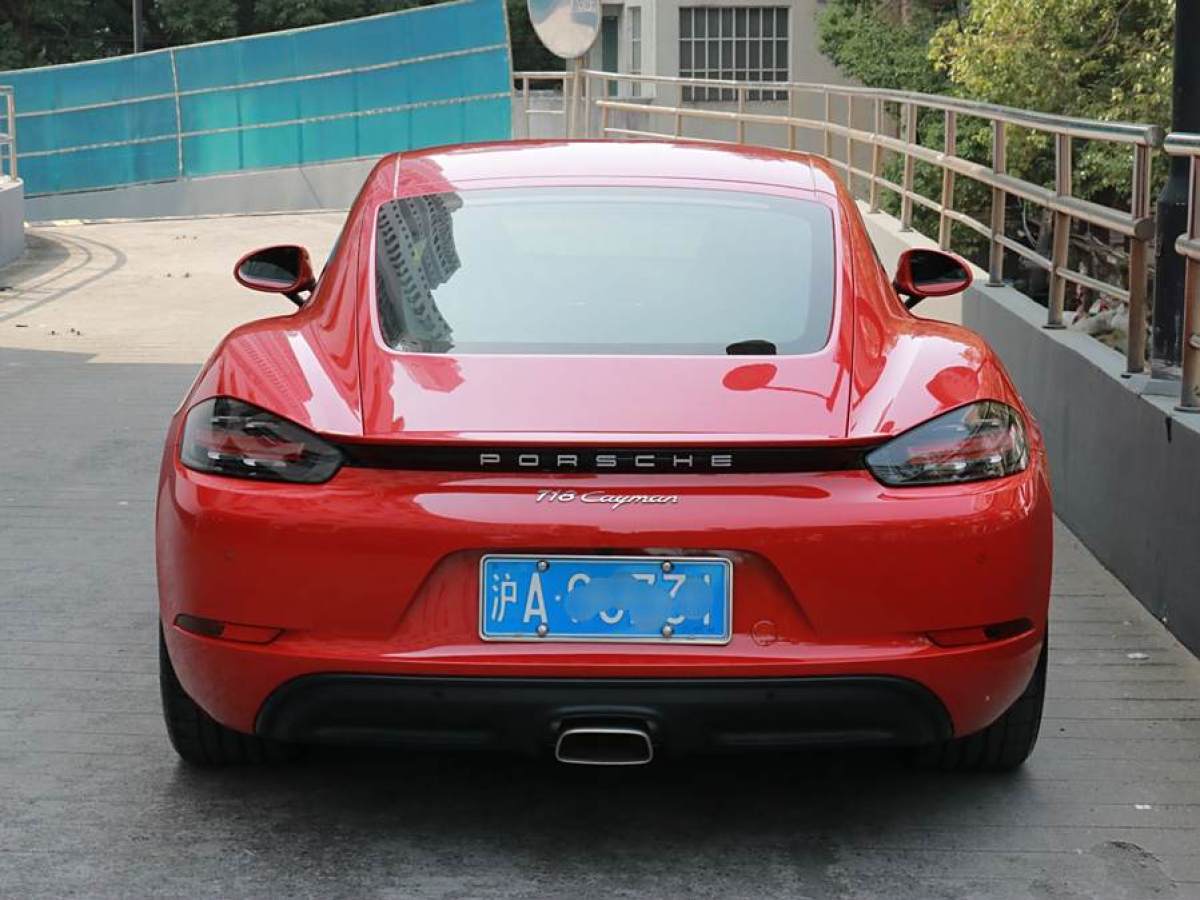 2022年8月保時(shí)捷 718  2022款 Cayman 2.0T