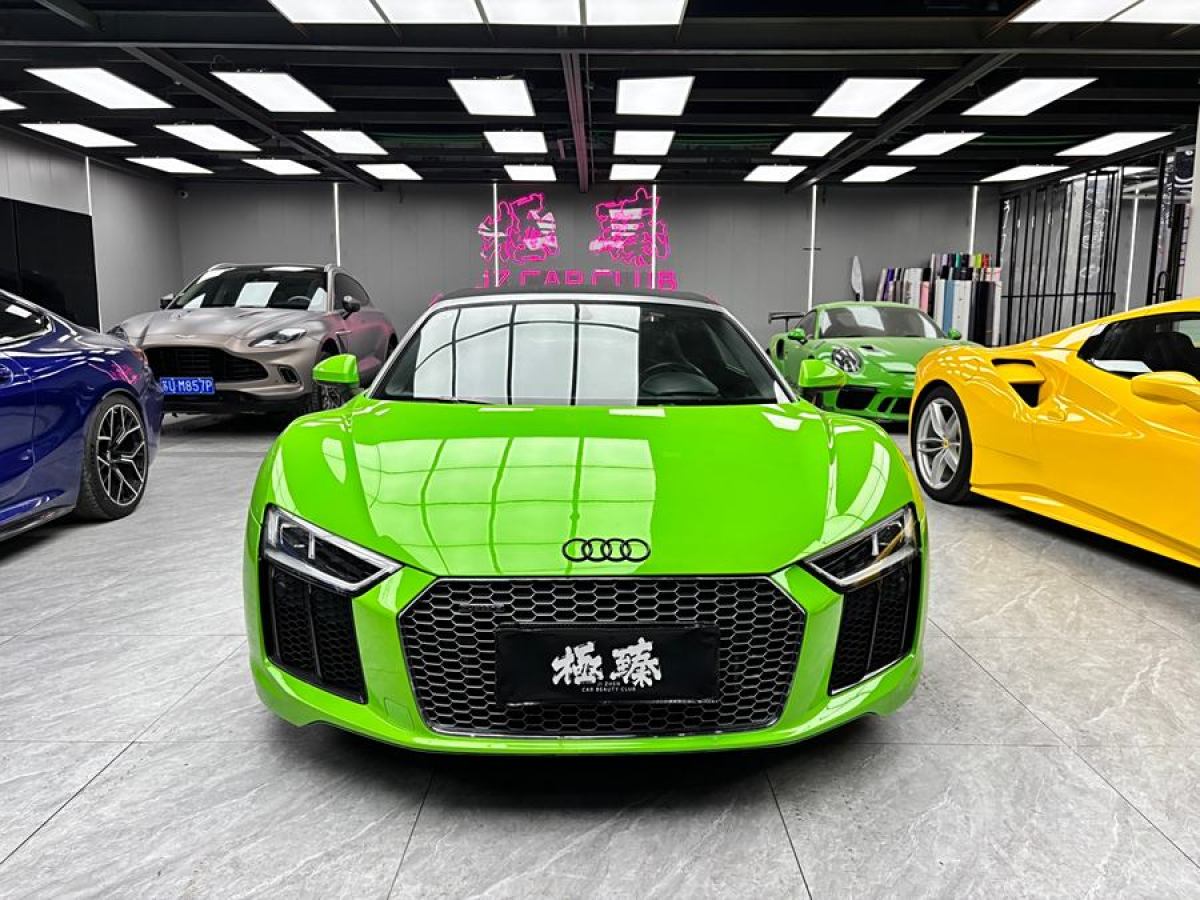 2019年10月奧迪 奧迪R8  2017款 V10 Spyder