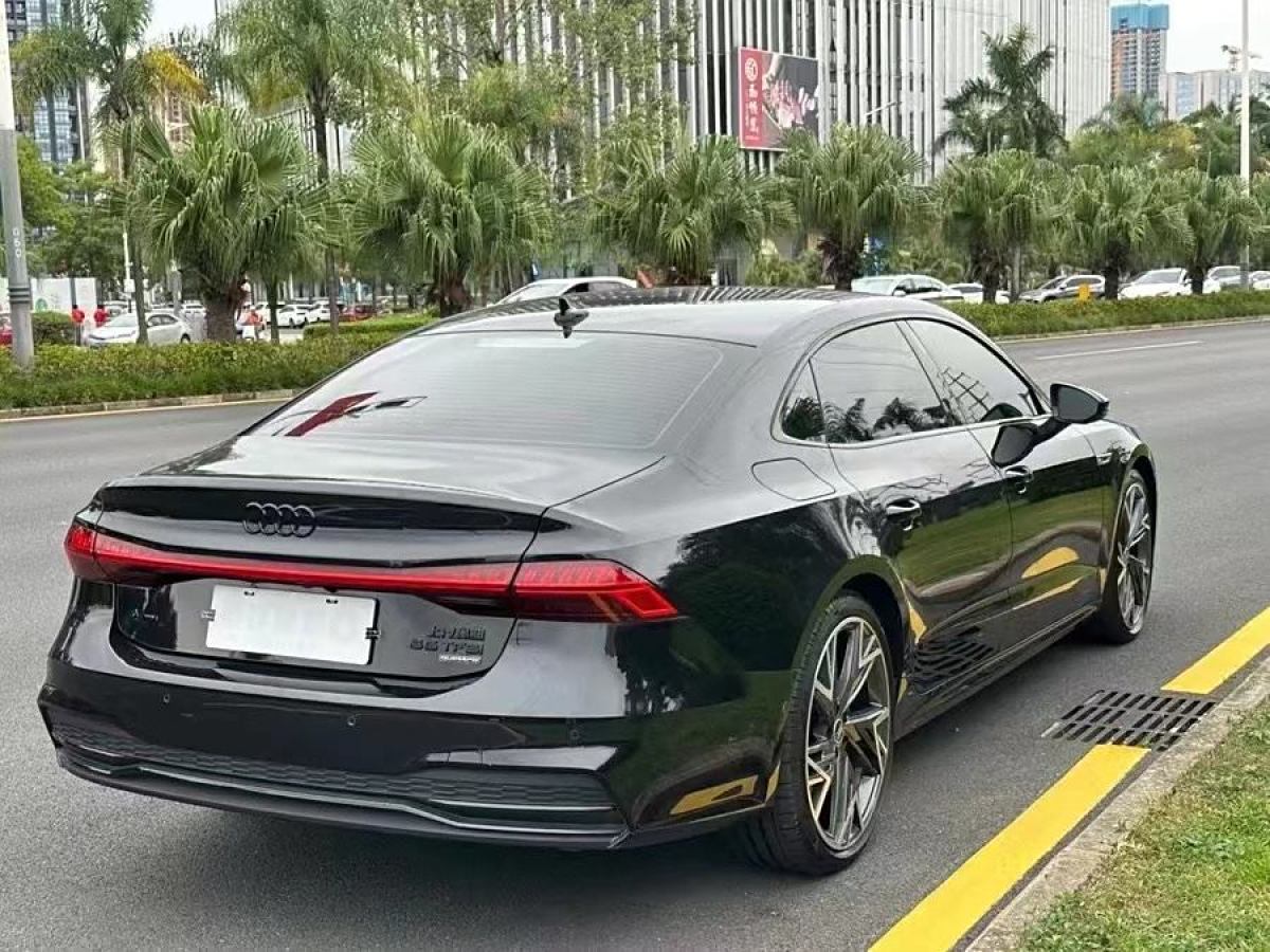 奧迪 奧迪A7L  2024款 45 TFSI quattro S-line 黑武士版圖片