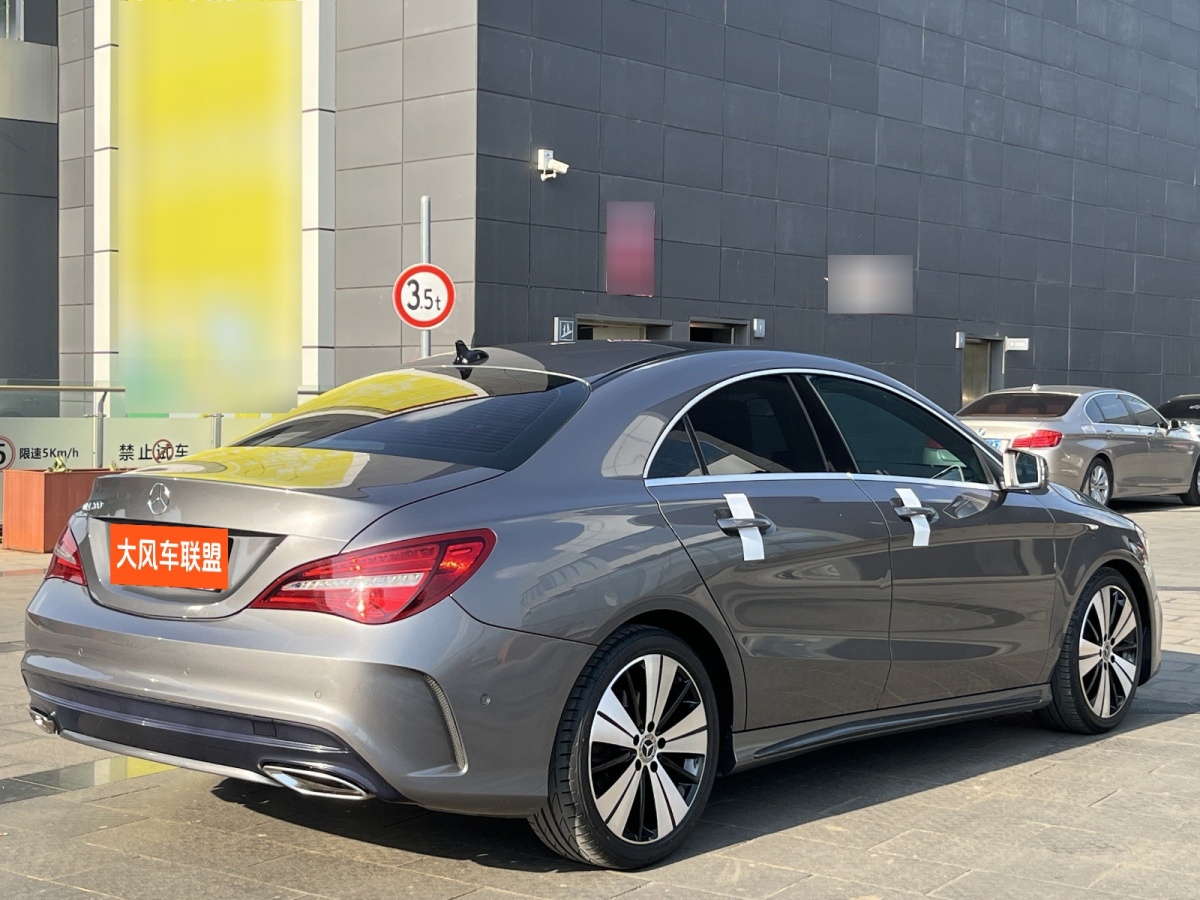 2018年2月奔馳 奔馳CLA級  2018款 CLA 200 時尚型