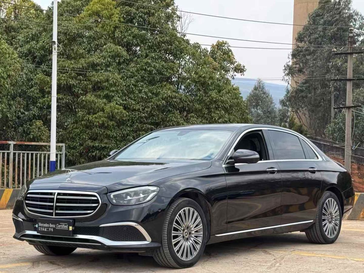奔馳 奔馳E級  2021款 E 350 L 4MATIC圖片