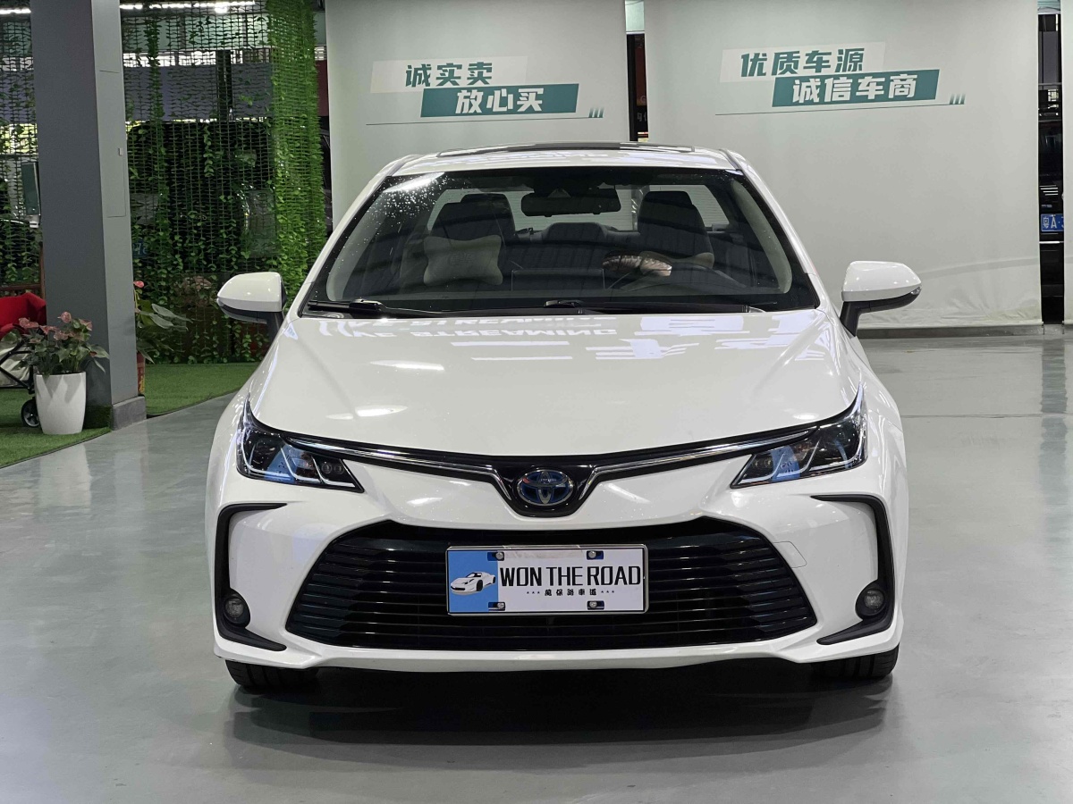 豐田 卡羅拉  2021款 雙擎 1.8L E-CVT精英版圖片