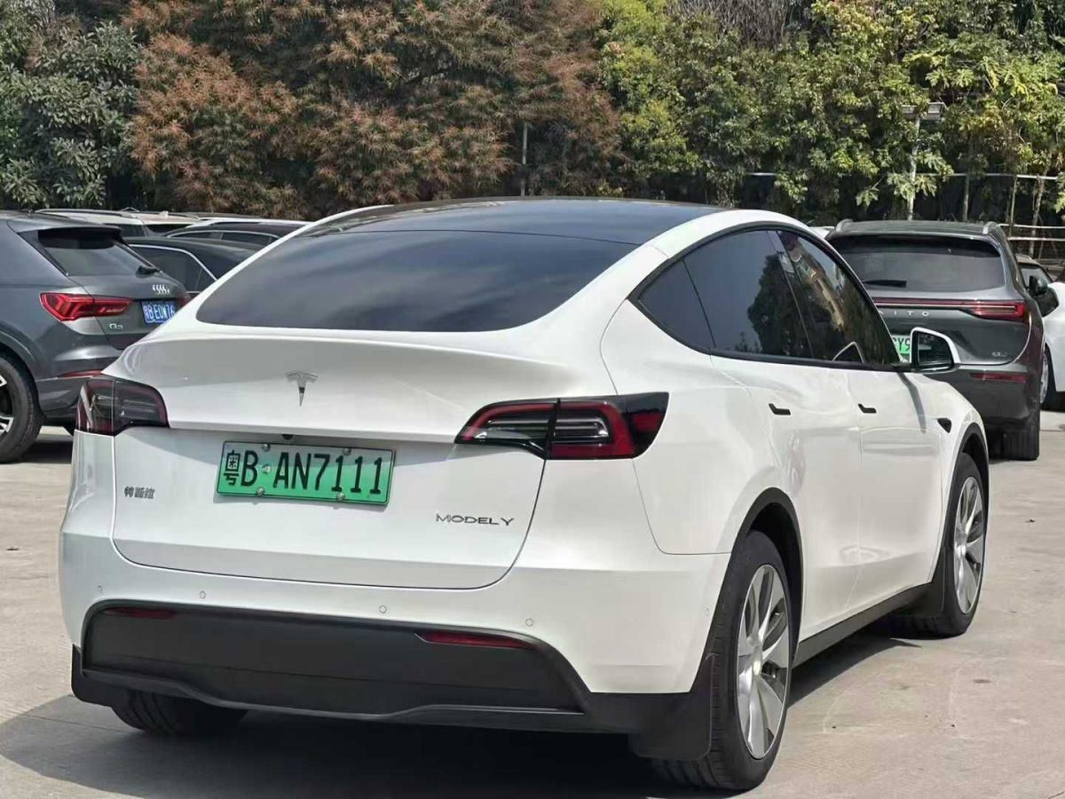 2021年8月特斯拉 Model Y  2021款 標(biāo)準(zhǔn)續(xù)航后驅(qū)版