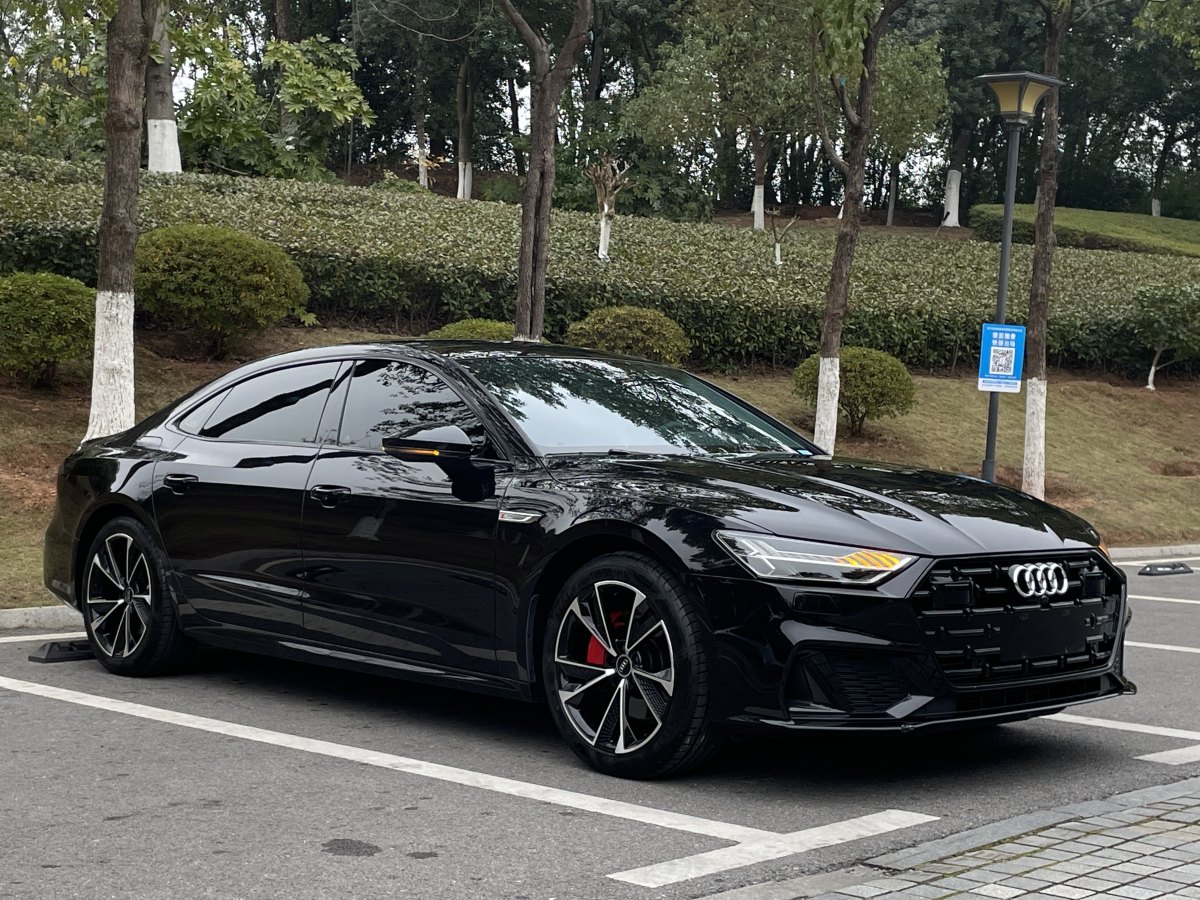 奧迪 奧迪A7L  2024款 45TFSI S-line 筑夢型 流晶套裝圖片