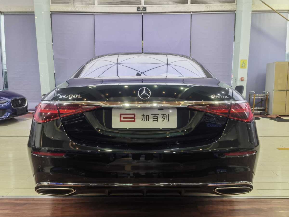 奔馳 奔馳S級  2021款 改款 S 500 L 4MATIC圖片