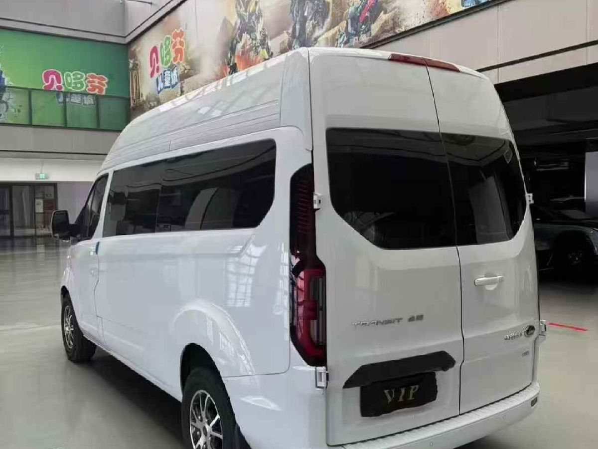 福特 全順  2023款 2.0T柴油自動廂式貨車中軸中頂3座圖片