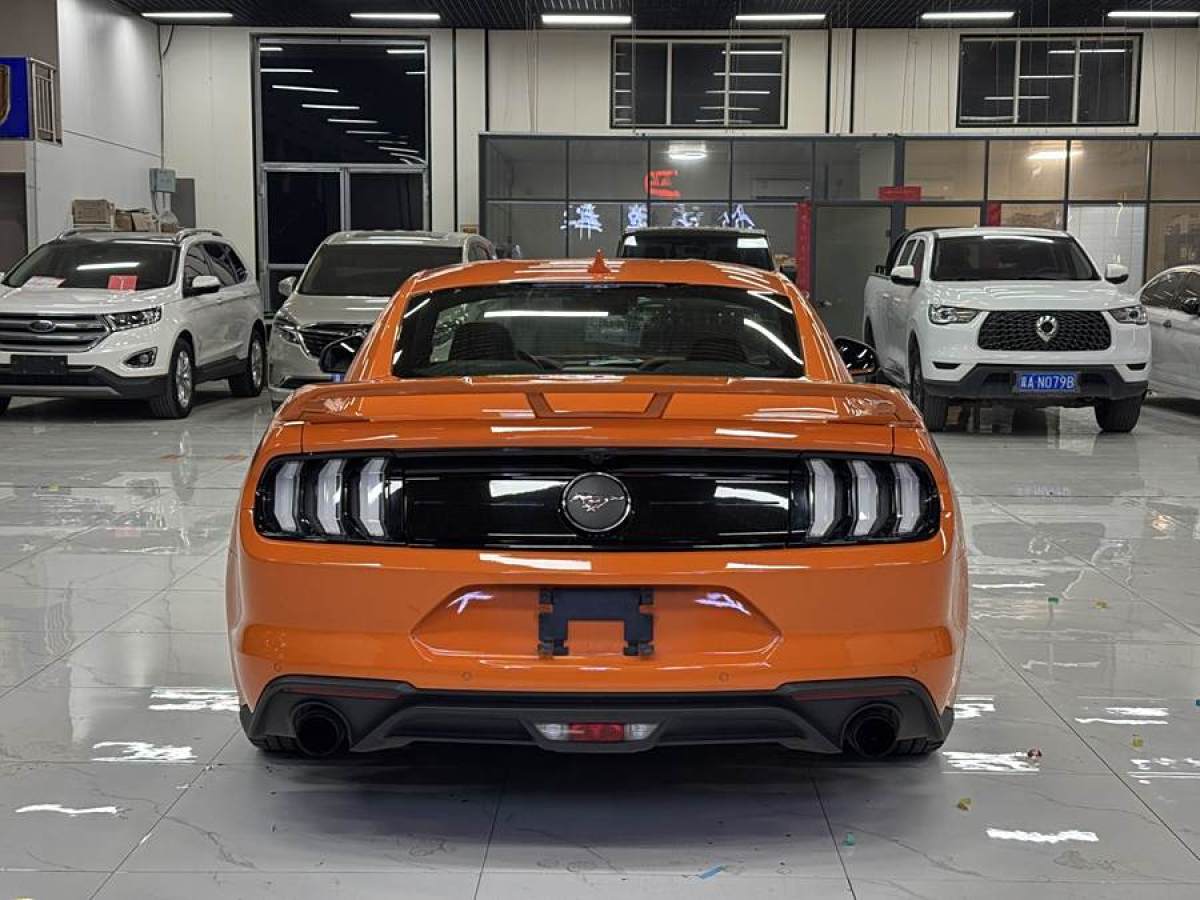 福特 Mustang  2021款 2.3L EcoBoost 黑曜魅影特別版圖片