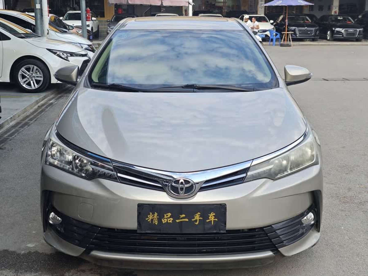 豐田 卡羅拉  2017款 改款 1.2T S-CVT GL-i圖片