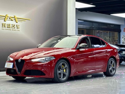 2021年3月 阿爾法·羅密歐 Giulia 2.0T 280HP 黯夜魅影運(yùn)動(dòng)限量版圖片