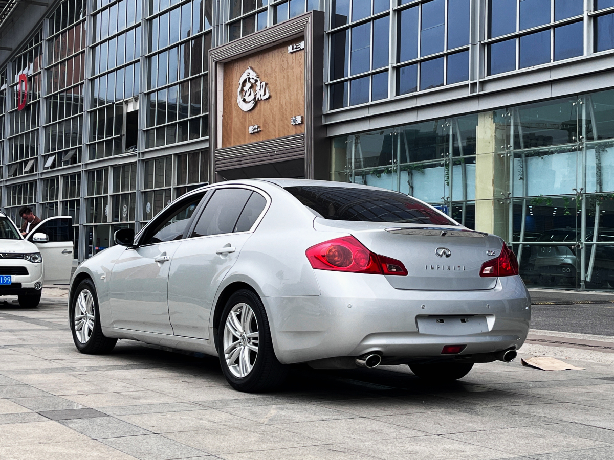 2013年3月英菲尼迪 G系  2013款 G25 Sedan 豪華運動版