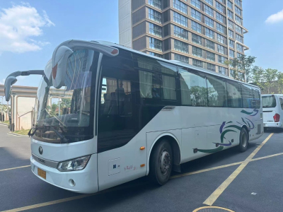  两台国五非营运宇通6115中门车 图片