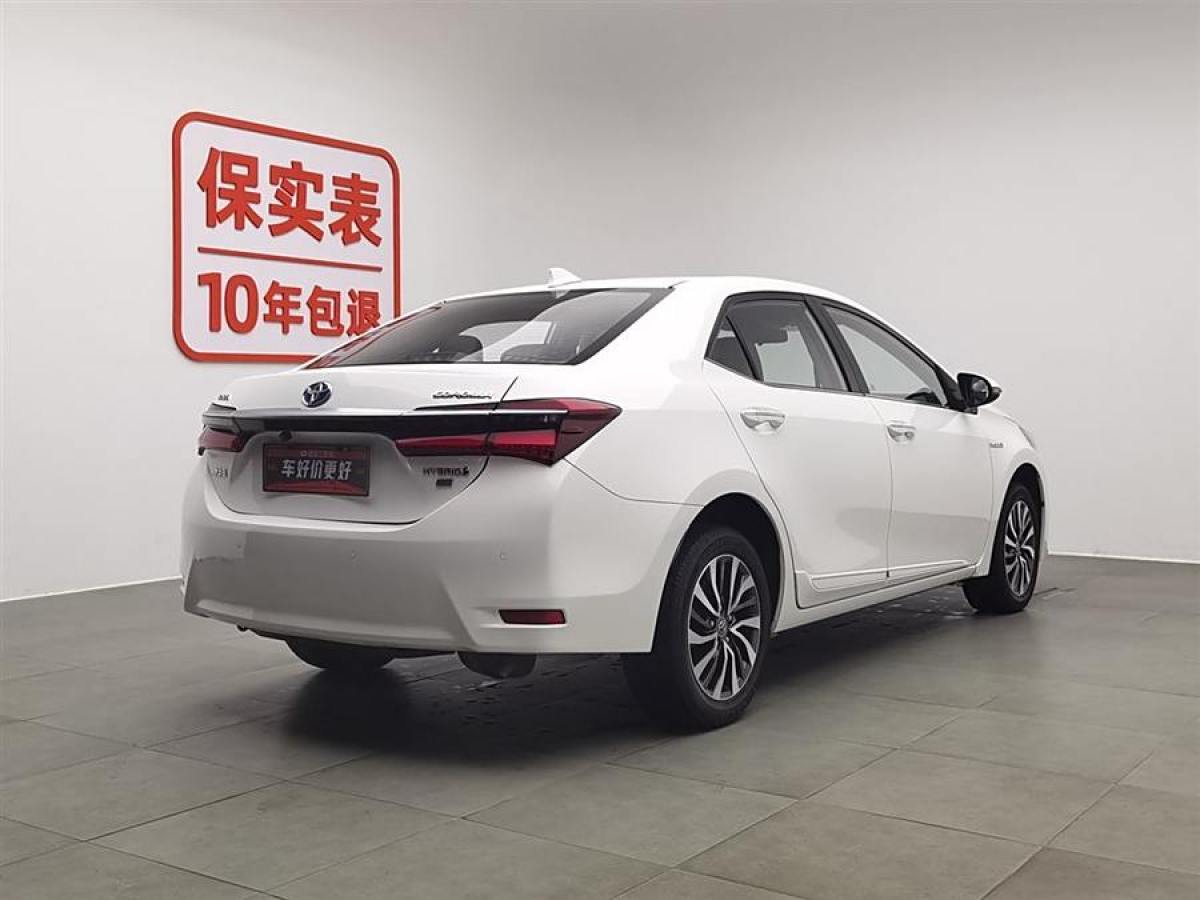 豐田 卡羅拉  2018款 雙擎 1.8L E-CVT智尚版圖片