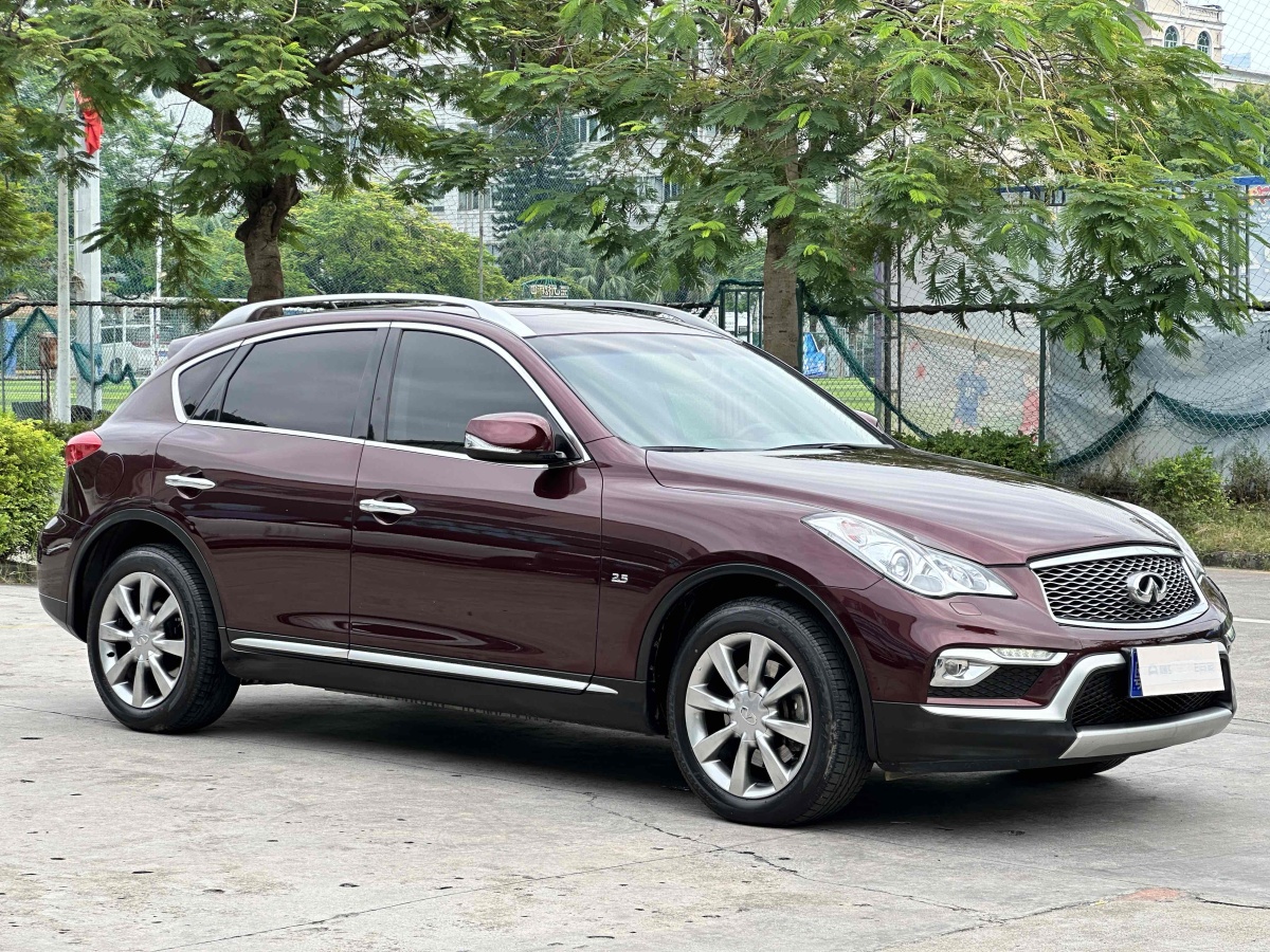 2017年1月英菲尼迪 QX50  2015款 2.5L 舒適版