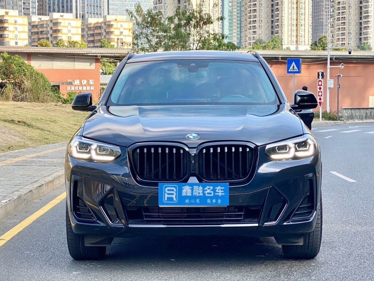 寶馬 寶馬X3  2023款 xDrive30i 領(lǐng)先型 M曜夜套裝圖片