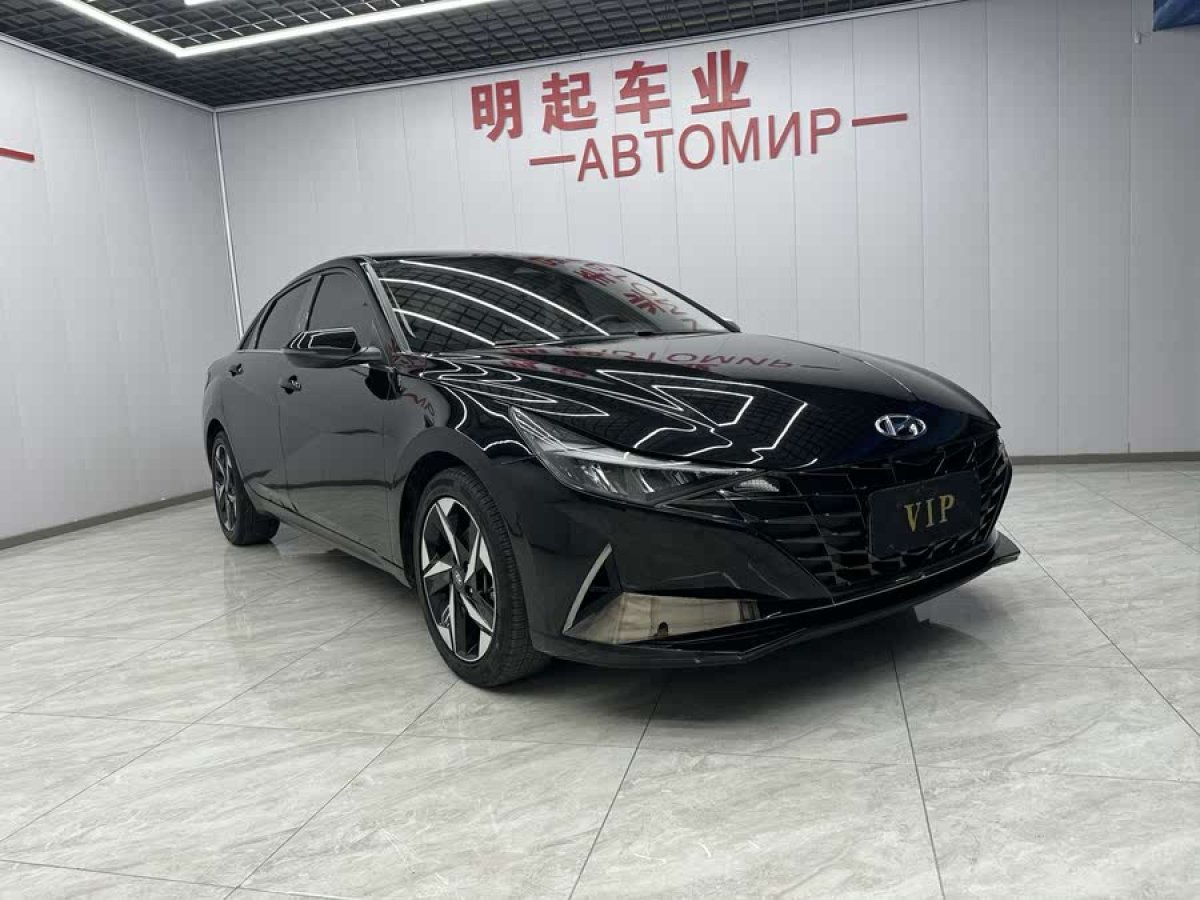 現(xiàn)代 伊蘭特  2021款 1.5L LUX尊貴版圖片