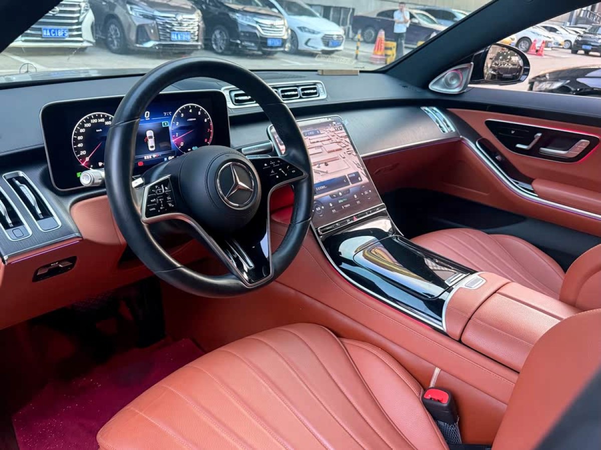奔馳 奔馳S級(jí)  2022款 改款 S 400 L 商務(wù)型圖片