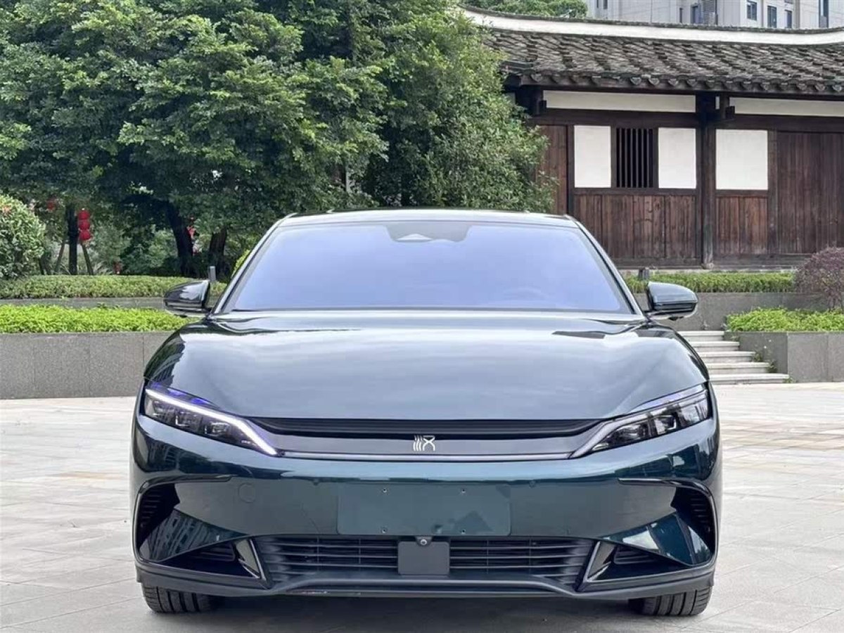 比亞迪 漢  2022款 EV 610KM四驅千山翠限量版圖片