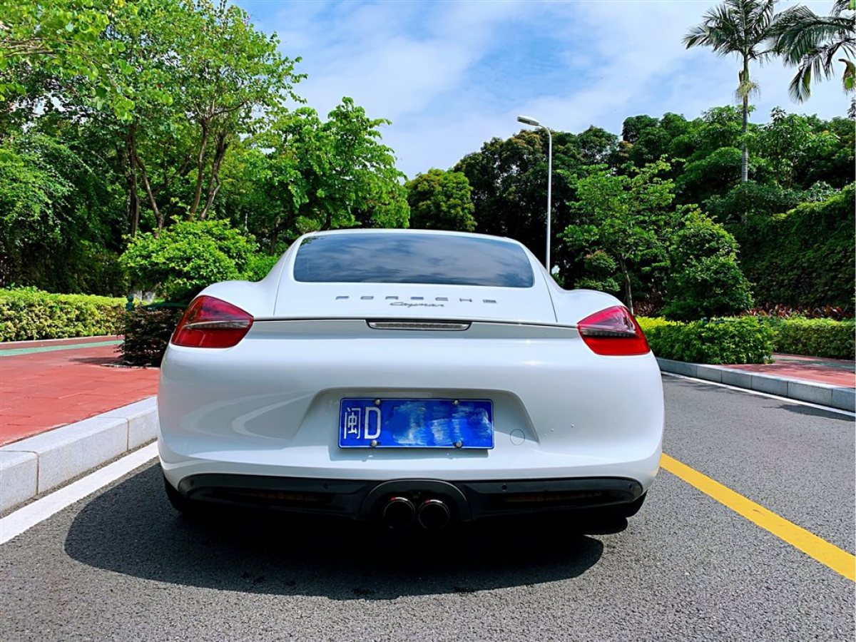 【廈門】2014年04月 保時捷 cayman 2013款 cayman 2.7l 自動檔