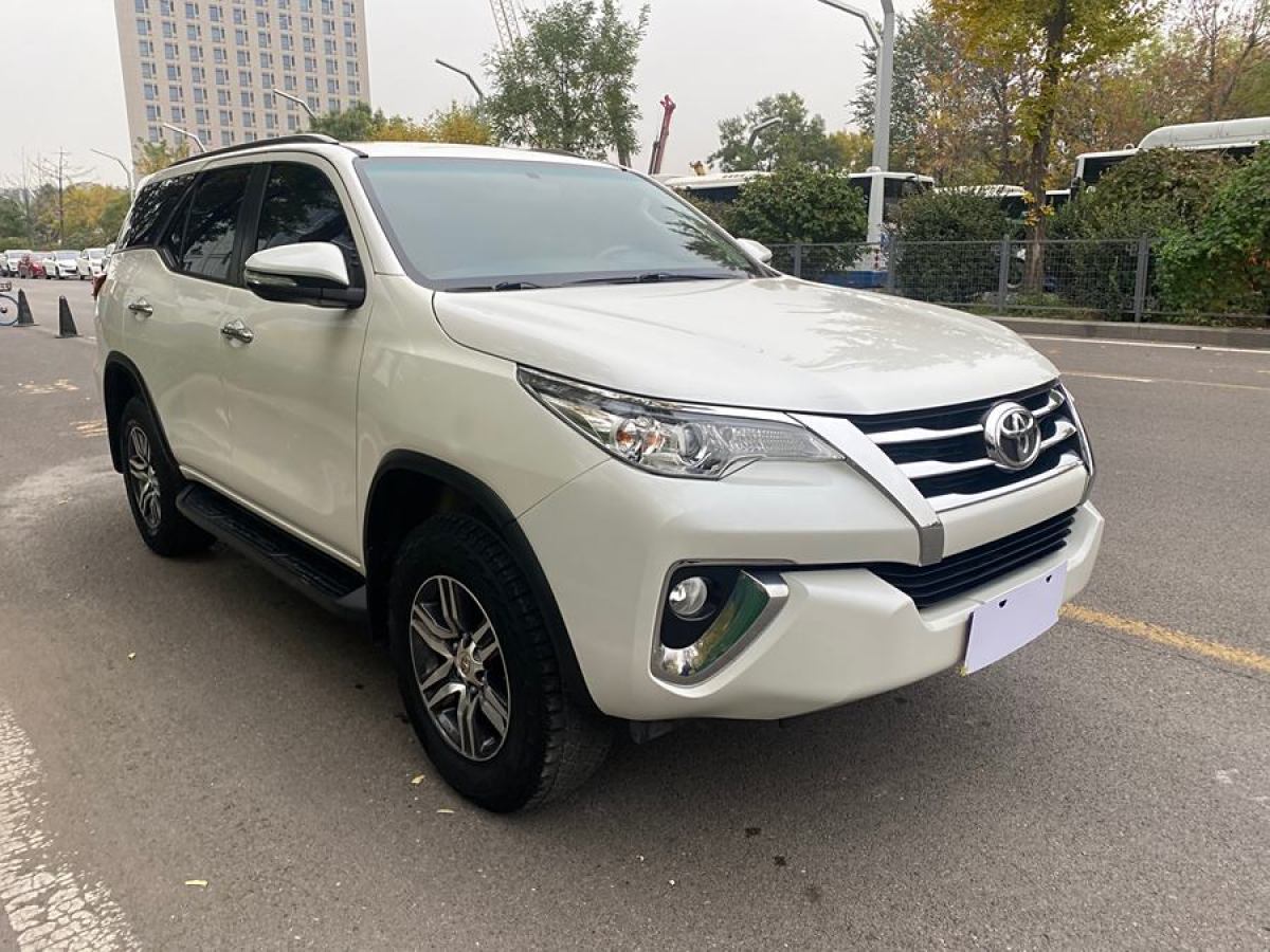 2017年1月豐田 Fortuner  2016款 2.7L 中東版