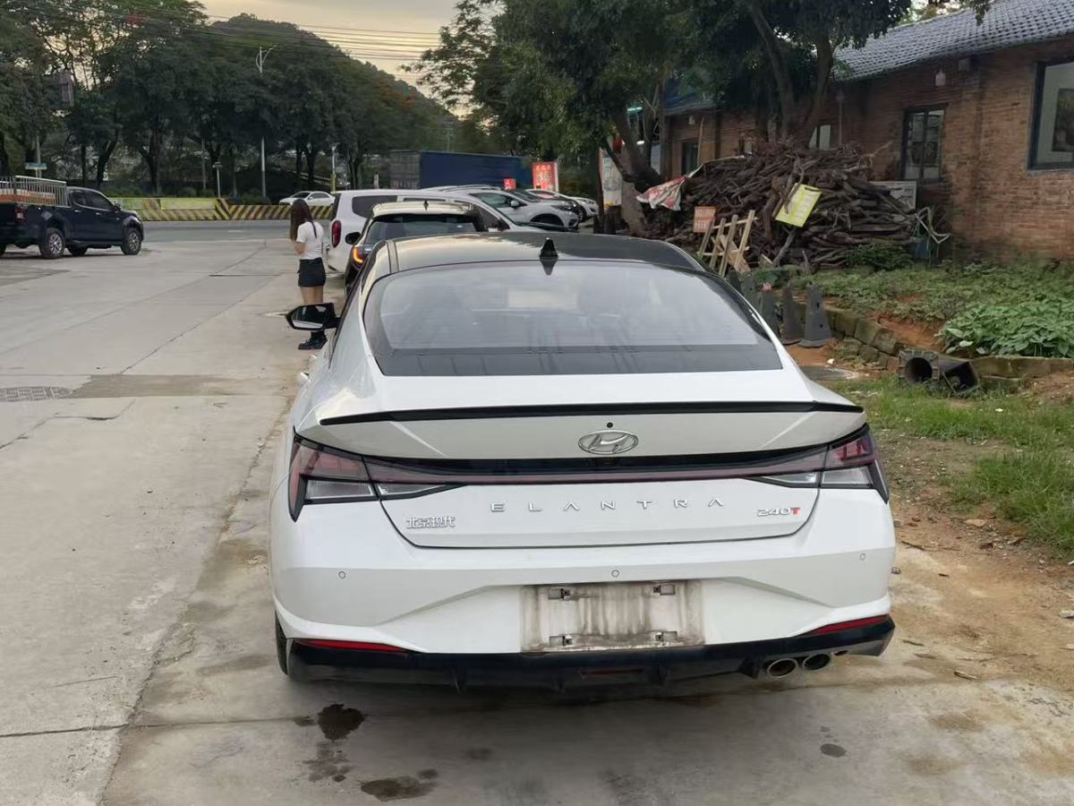 現(xiàn)代 伊蘭特  2023款 240TGDi DCT N Line TOP旗艦版圖片