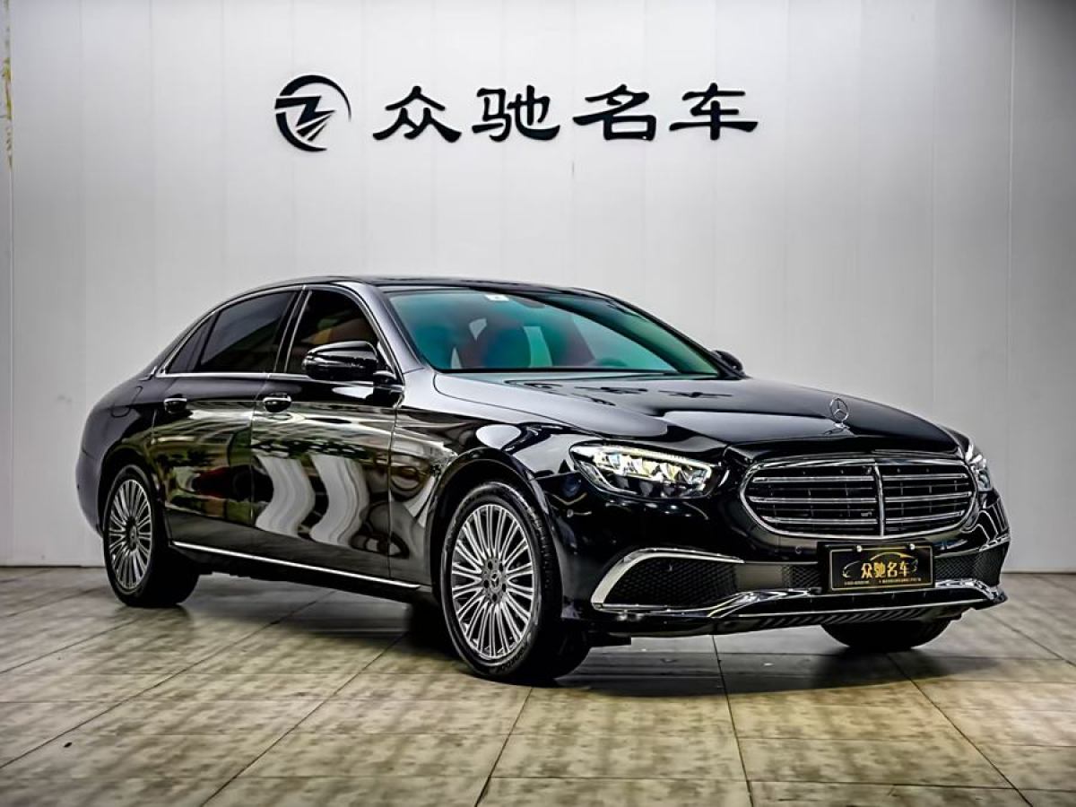 奔馳 奔馳E級(jí)  2022款 改款 E 300 L 豪華型圖片