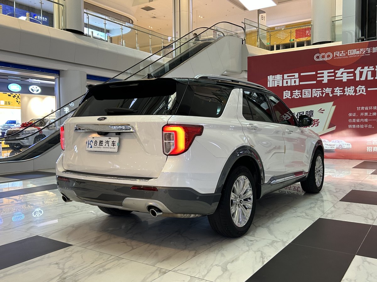 2020年11月福特 探險者  2023款 EcoBoost 285 四驅(qū)鈦金版 7座