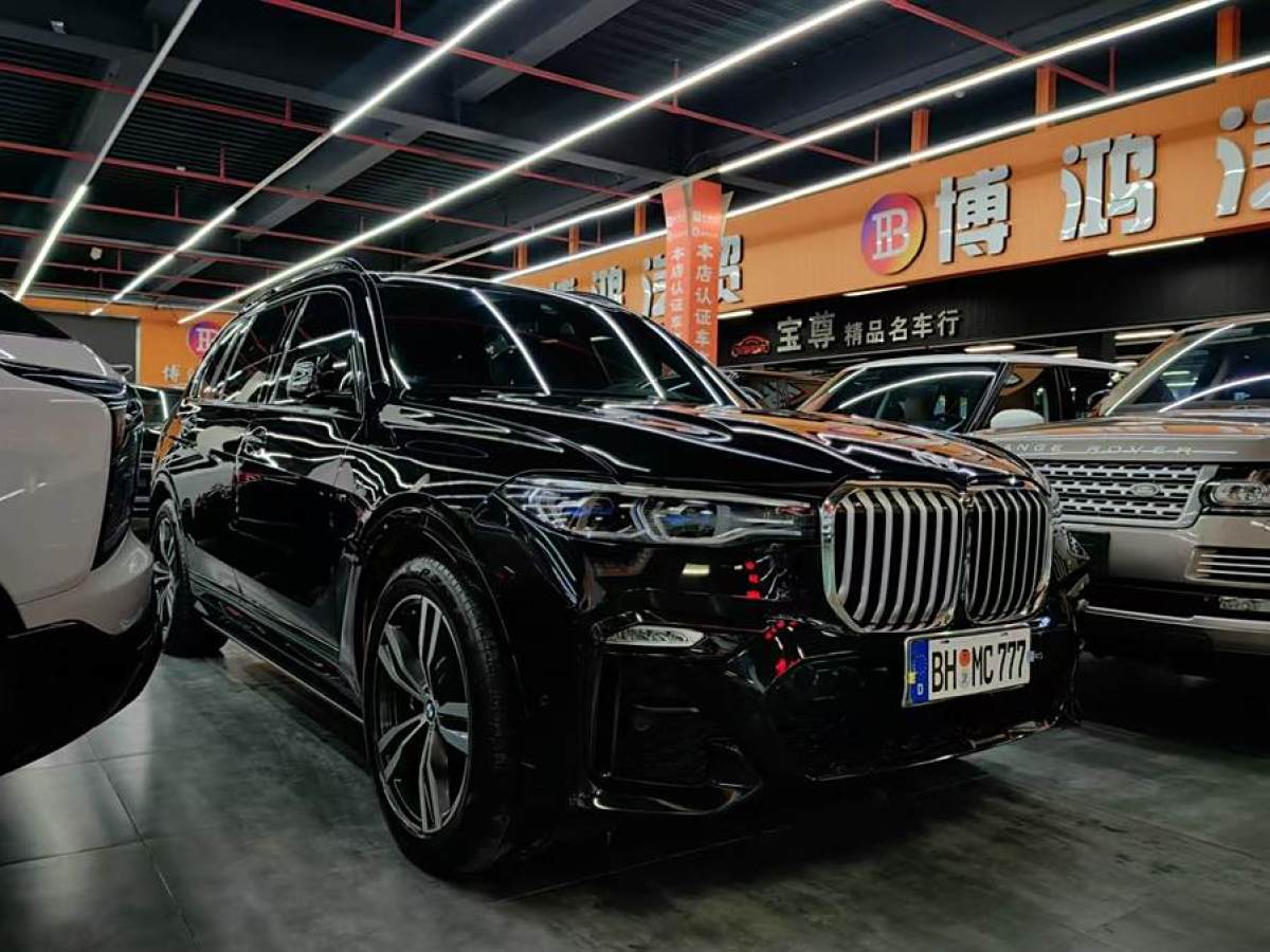 寶馬 寶馬X7  2019款  xDrive40i 領(lǐng)先型豪華套裝圖片