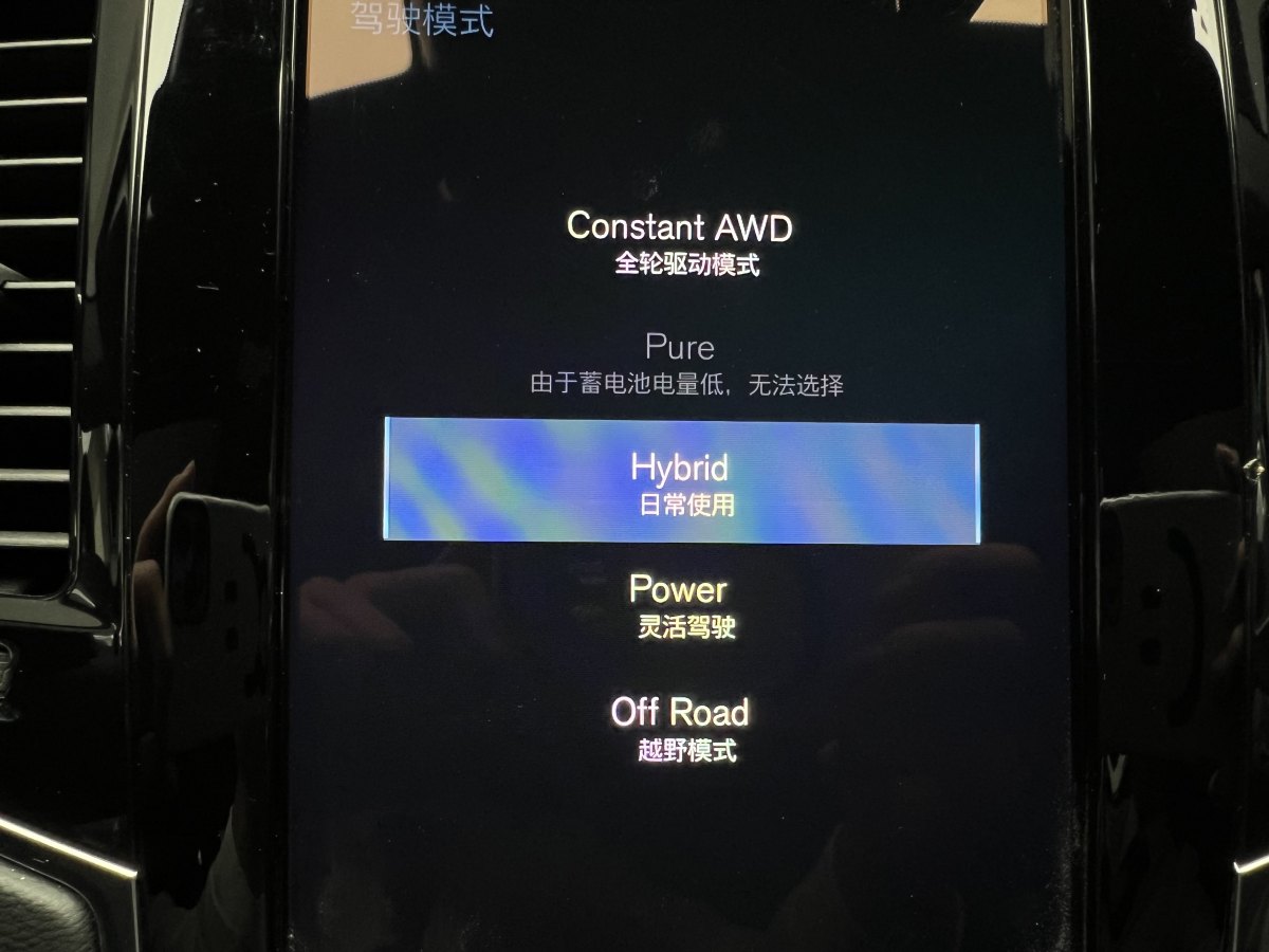 沃尔沃 XC90新能源  2021款 E驱混动 T8 智尊豪华版 7座图片