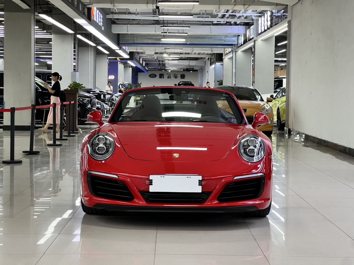 保時(shí)捷 911  2016款 Carrera Cabriolet 3.0T圖片