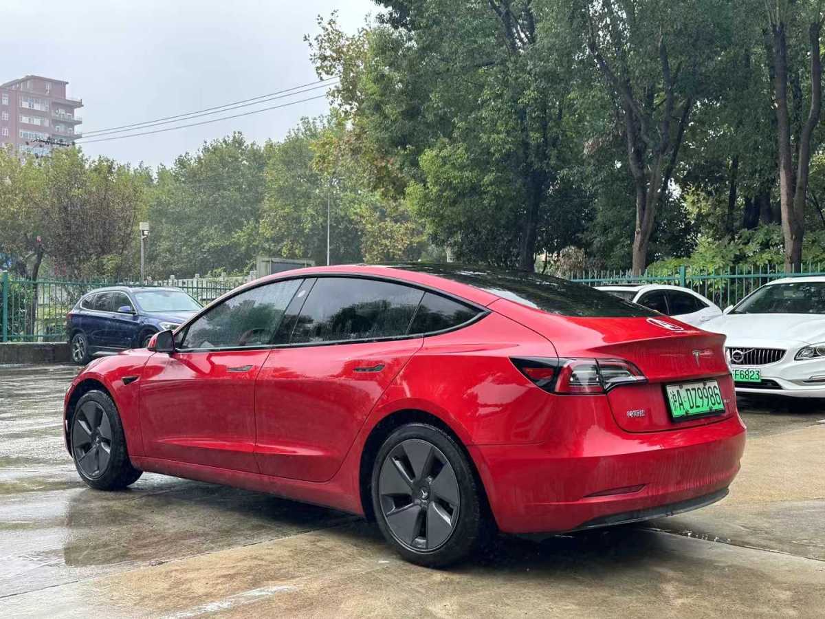 2021年3月特斯拉 Model 3  2019款 標(biāo)準(zhǔn)續(xù)航后驅(qū)升級(jí)版