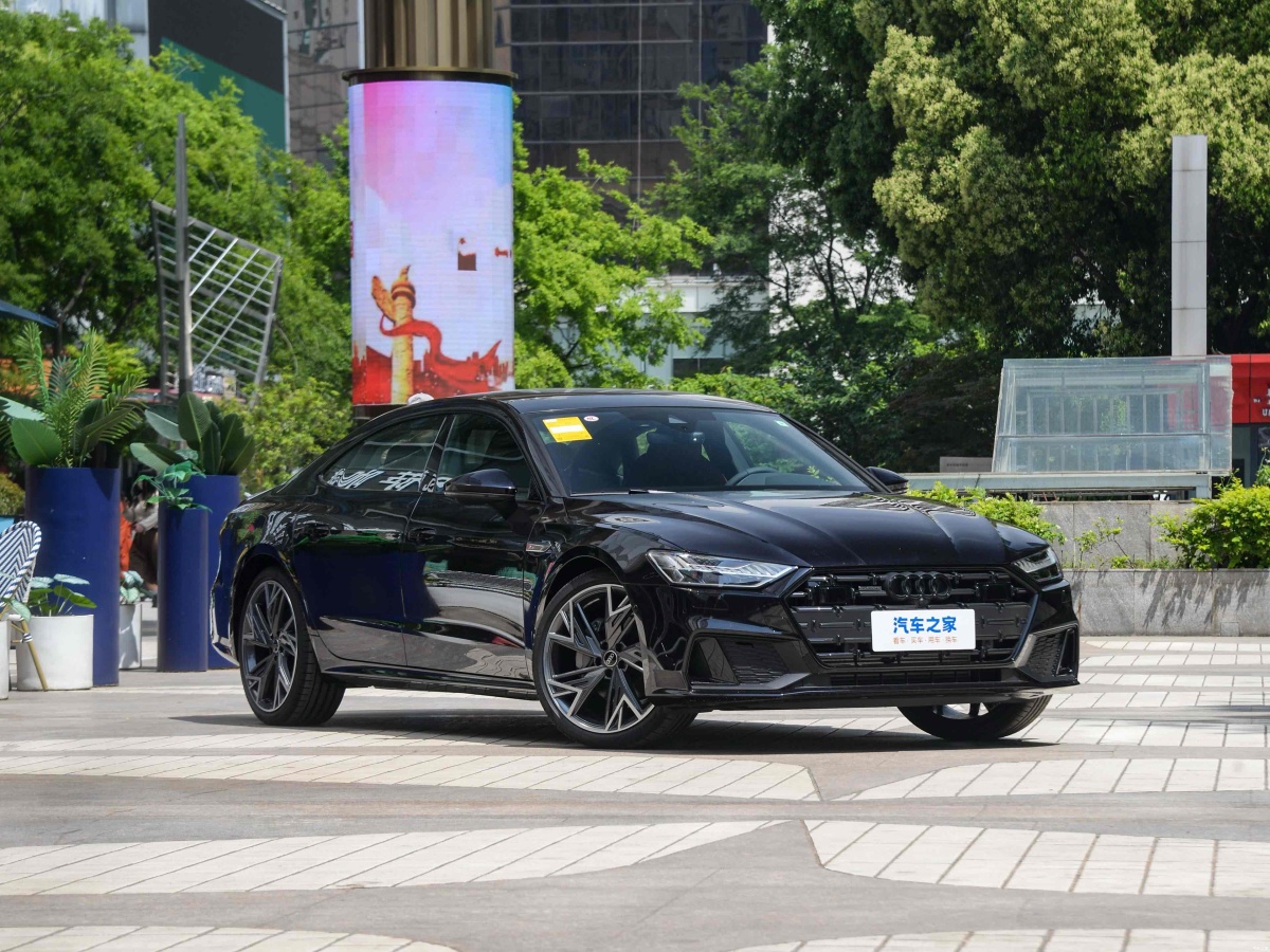 奧迪 奧迪A7L  2024款 45 TFSI quattro S-line 黑武士版圖片