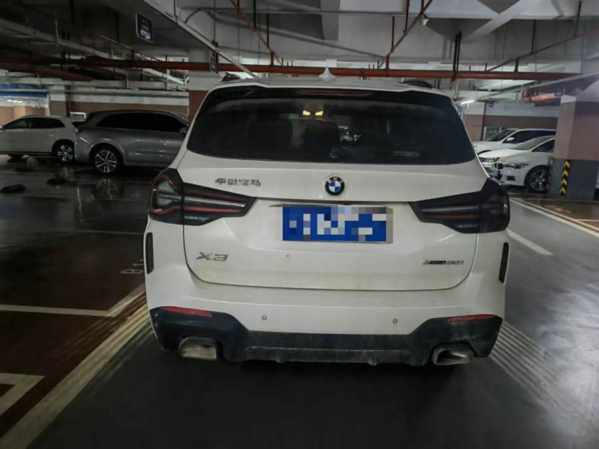 寶馬 寶馬X3  2023款 改款 xDrive30i 領(lǐng)先型 M曜夜套裝圖片